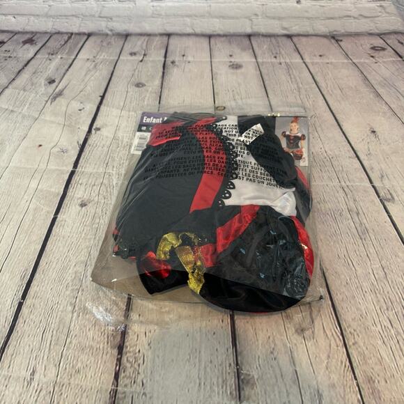 Storybook Costumes Dark Queen of Hearts Tunic Top Halloween Costume - Picture 4 of 5